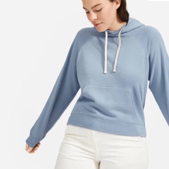 Everlane Tops - Everlane Blue Hoodie